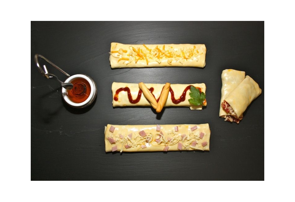 Flautas jamón york Flautas jamón york