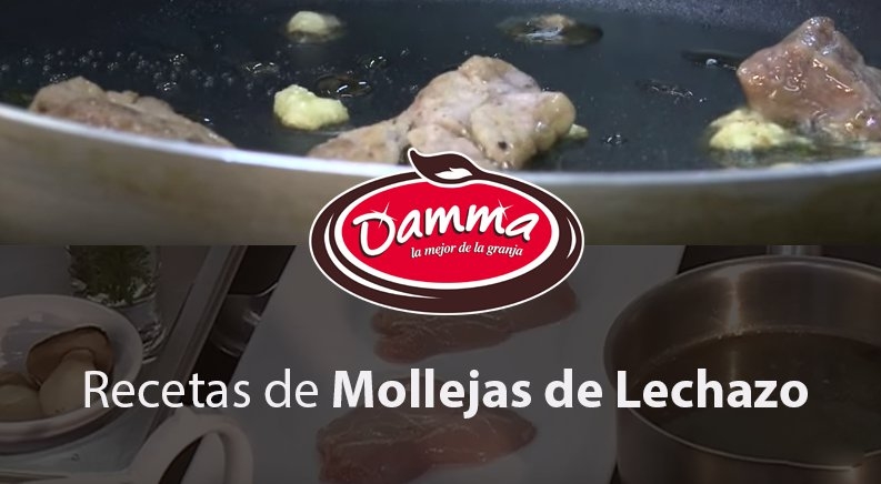 Mollejas de Cordero Lechal, 4 recetas