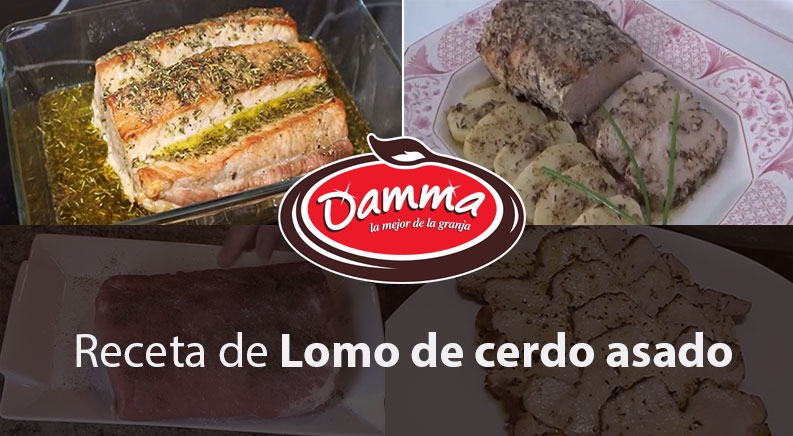 Receta de lomo de cerdo asado