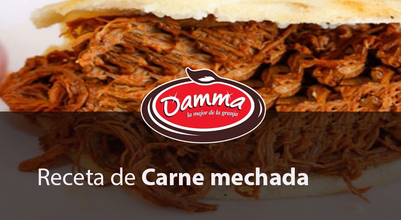 Receta de carne mechada